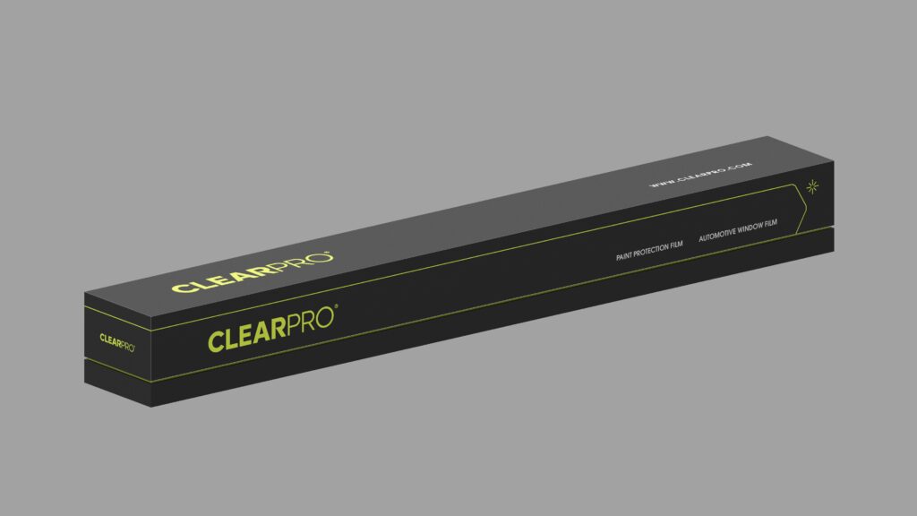 Индивидуальная упаковка ClearPro для автомобильной пленки