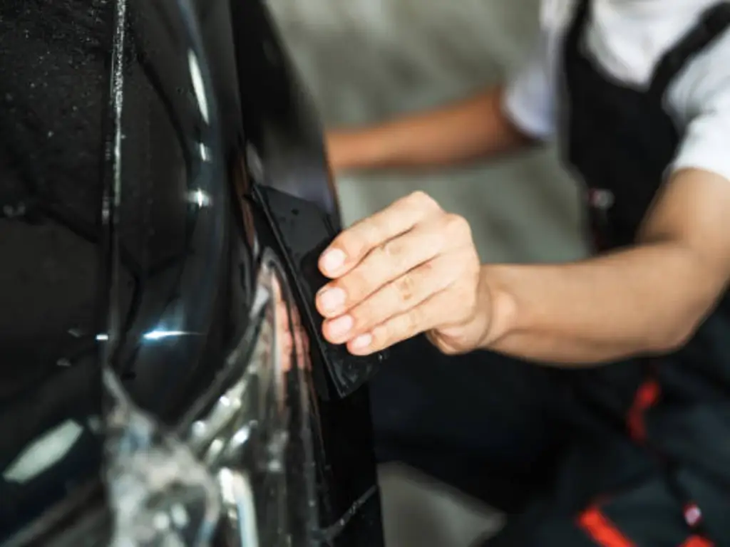 удаление защитной пленки