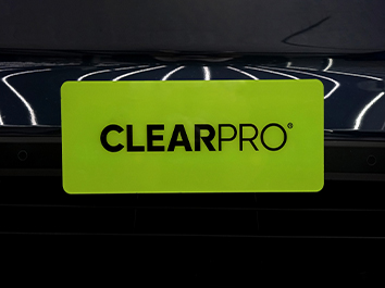 Акриловый номерной знак CP